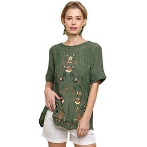 Umgee Embroider Top